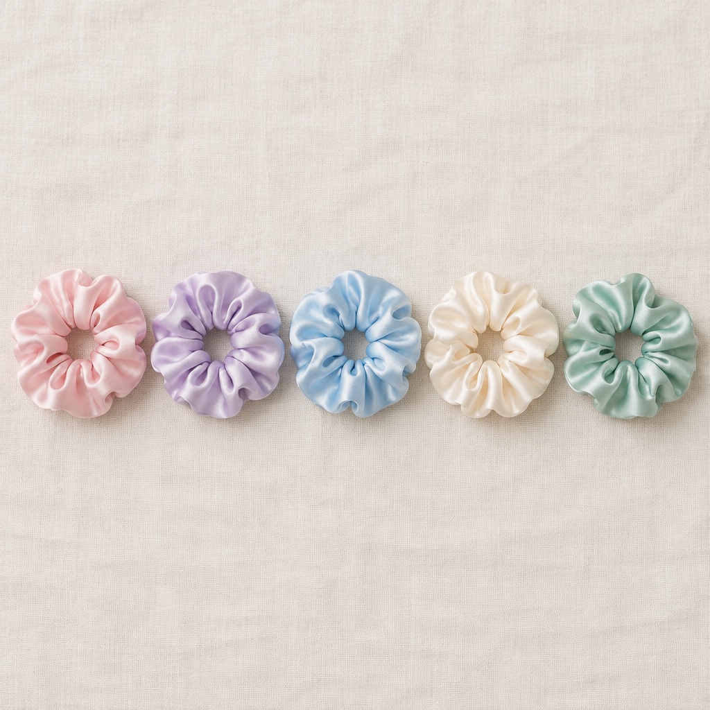 [AF-008] Hair Scrunchie Set