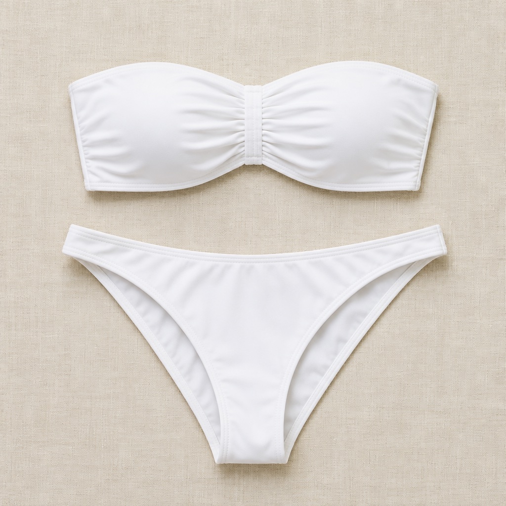 Bandeau Bikini Set (S)