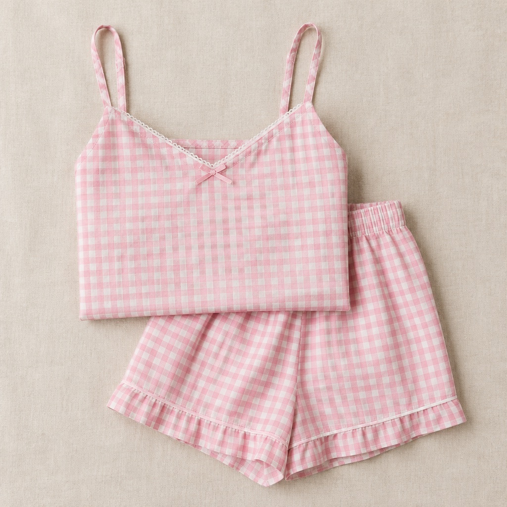 Cotton Short PJ Set (S)