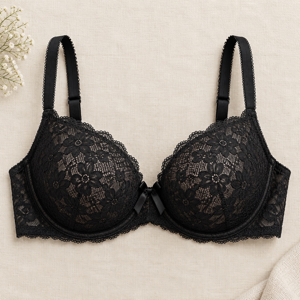 Push-Up Lace Bra (30, AA)